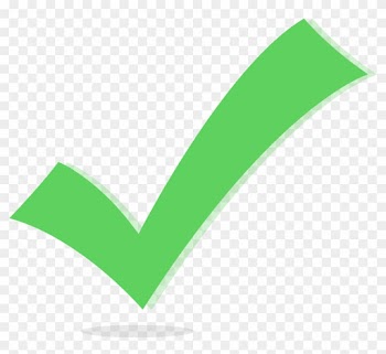 Check Mark Clip Art Transparent Background Free - Check Mark Svg
