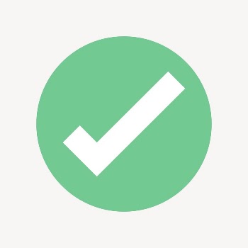 Check mark icon, flat graphic | Free Icons - rawpixel