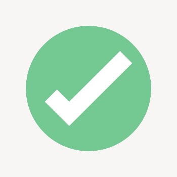 Check mark icon, flat graphic | Free Icons - rawpixel