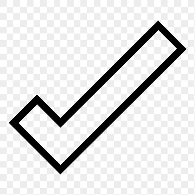 Check mark line png icon | Free Icons - rawpixel