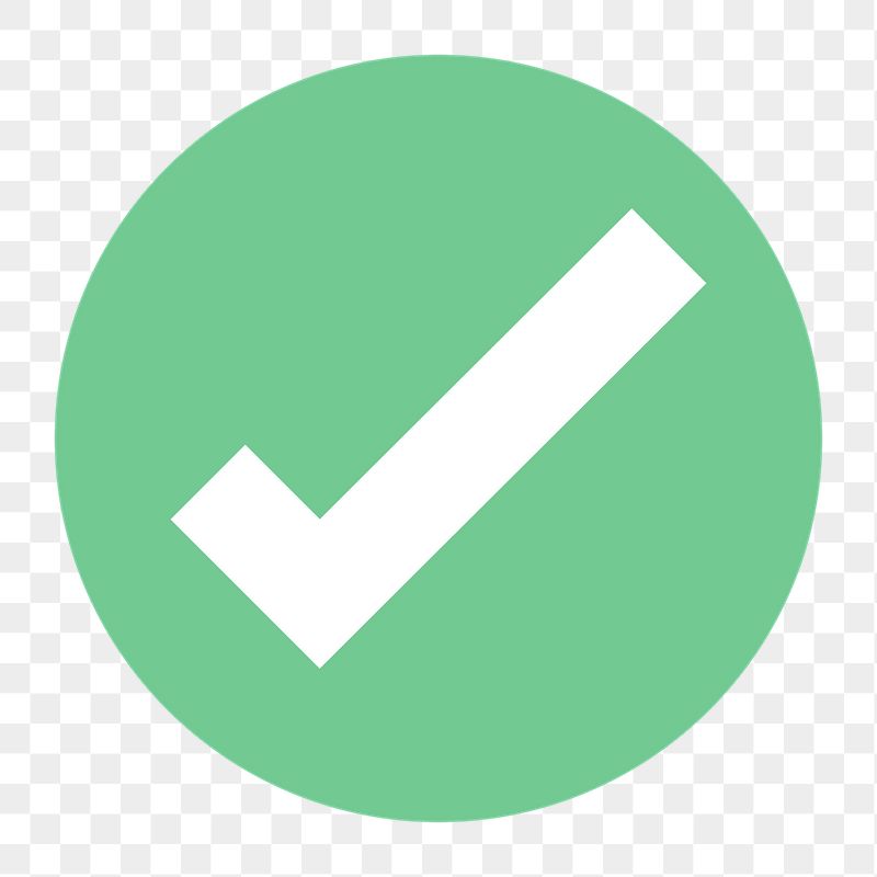 Check mark png icon sticker, | Free Icons - rawpixel