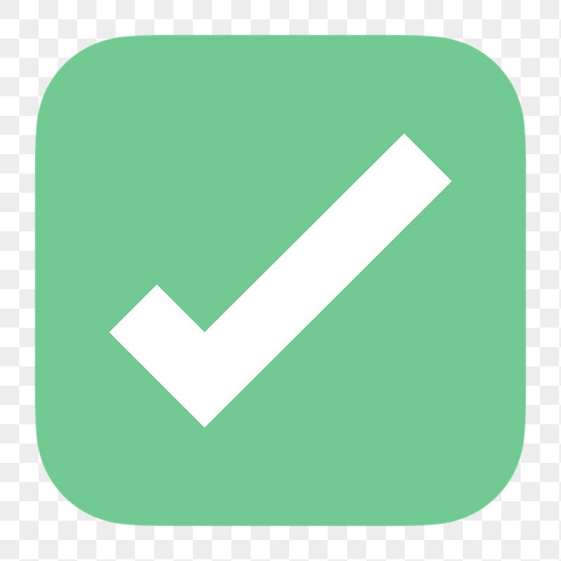 Check mark png icon sticker, | Free Icons - rawpixel