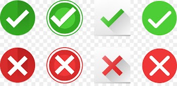 Check mark Symbol Sign Icon - Hook fork icon 