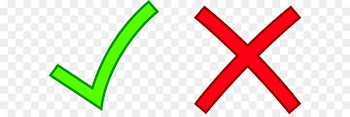 Check mark X mark Cross Clip art - Red Cross Mark Transparent 