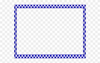 Checkerboard Border Clip Art - Red And White Border Png