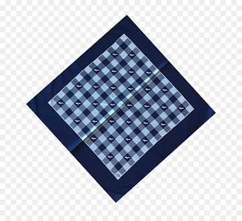 Checkerboard Design Embroidery Cushion -  