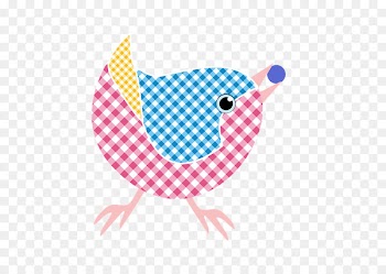 Checkerboard Plate Draughts Pattern - birds with berries 