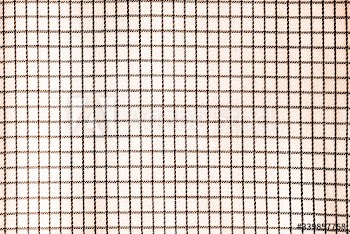 Checkered cotton fabric