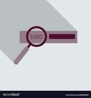 Checking the authenticity of money - icon one vector image