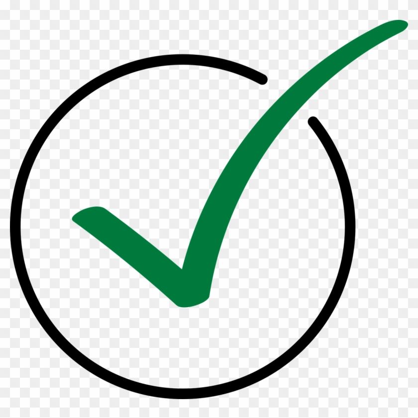 Checklist - Circle Done Check Vector Png