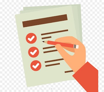 Checklist Digital Estate Planning Marketing Requirement - Vector Notebook 