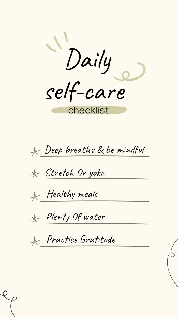 Checklist Facebook story template, self | Free PSD Template - rawpixel