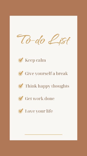 Checklist Instagram story template, self | Free Vector Template - rawpixel