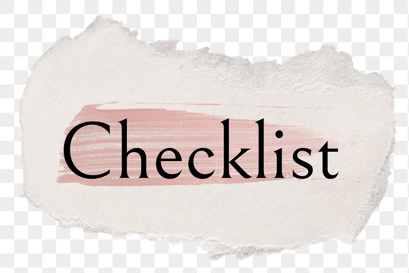 Checklist png ripped paper word | Free PNG - rawpixel