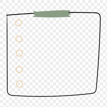 Checklist png sticker on transparent | Free PNG - rawpixel