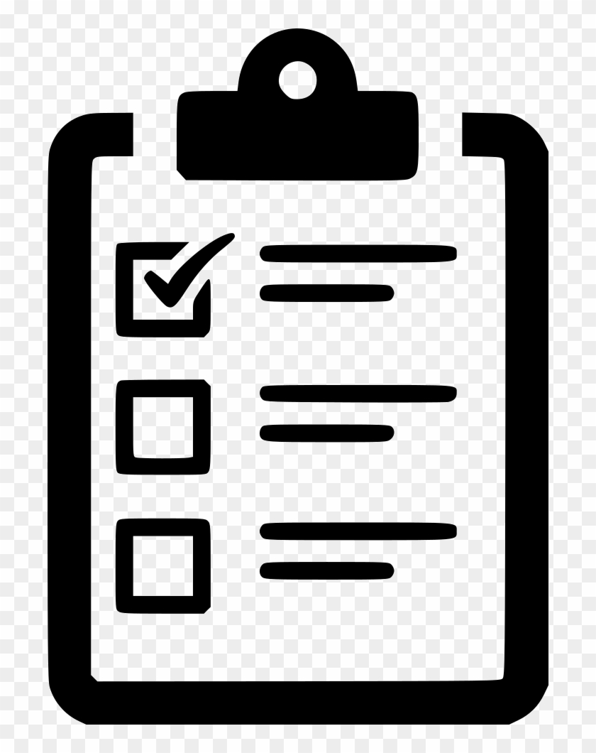Checklist Poll Task To Do List Clipboard Comments - Task To Do Icon