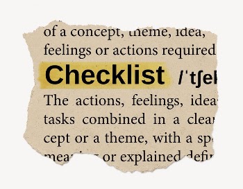 Checklist ripped dictionary, editable word | Free PSD - rawpixel