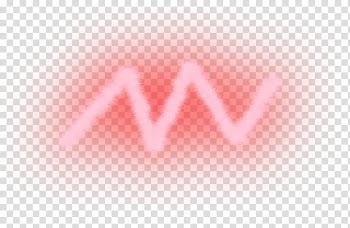 Cheek Blush Pink, white zig-zag line transparent background PNG clipart