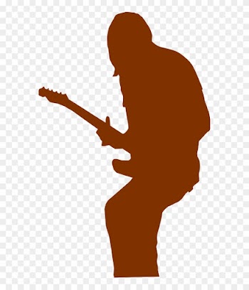 Cheer 2 Fans Medium 600pixel Clipart, Vector Clip Art - Guitar Player