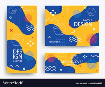 cheerful memphis with geometric shapes retro