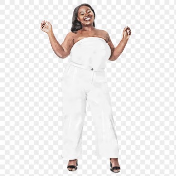 Cheerful woman png clipart, plus | Free PNG - rawpixel