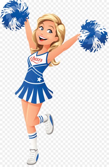 Cheerleading Cartoon Pom-pom Illustration - Basketball Baby Illustration 