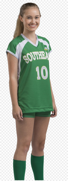 Cheerleading Uniforms T-shirt Jersey Sleeve Volleyball - T-shirt 