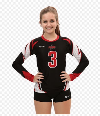 Cheerleading Uniforms T-shirt Jersey Volleyball - T-shirt 