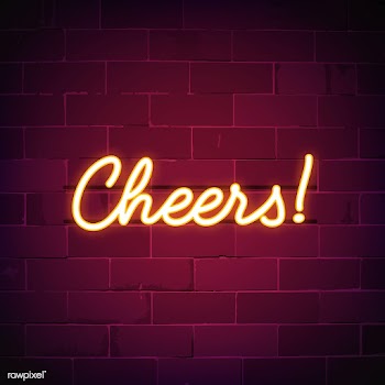 Cheers bar neon sign vector | Free stock vector - 537657