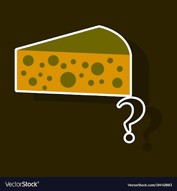 Cheese icon sticker symbol for web logo vector image