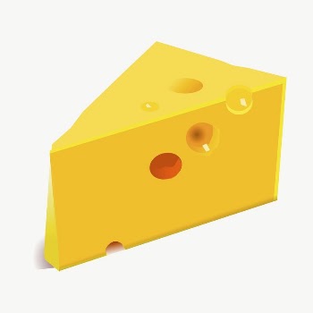 Cheese piece clipart, illustration vector. | Free Vector - rawpixel