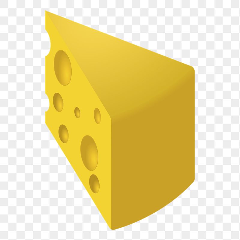 Cheese piece png sticker, transparent | Free PNG - rawpixel
