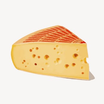 Cheese triangle clipart, food illustration | Free Vector - rawpixel
