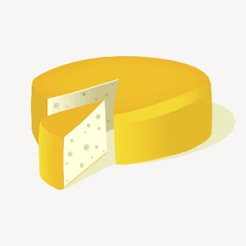 Cheese wheel clipart, illustration psd. | Free PSD - rawpixel