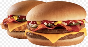 Cheeseburger Buffalo burger Hamburger Slider Veggie burger - junk food 