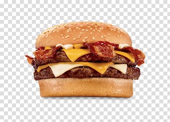 Cheeseburger Buffalo burger Whopper Breakfast sandwich Slider, bacon burguer transparent background PNG clipart