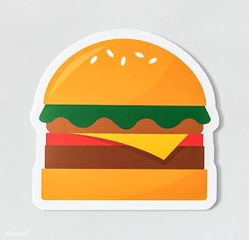 Cheeseburger fast food icon graphic | Free stock psd mockup - 402414