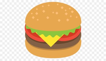 Cheeseburger Hamburger Emoji Taco French fries - burger and sandwich 