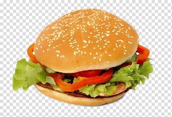 Cheeseburger Hamburger Whopper Hot dog Fast food, Vegetables chicken burger transparent background PNG clipart