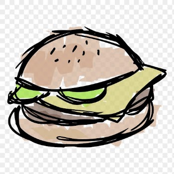 Cheeseburger png, meal sticker hand | Free PNG - rawpixel
