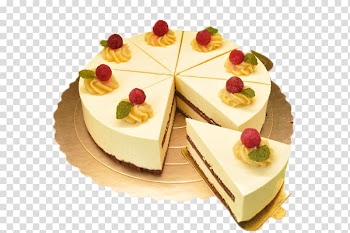 Cheesecake Chocolate cake White chocolate Whipped cream, White chocolate cake material transparent background PNG clipart