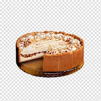 Cheesecake Coffee Torte Cafe Pizza, Apple Cheesecake transparent background PNG clipart