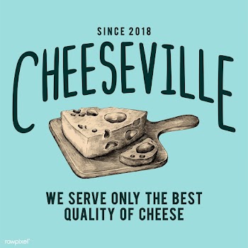 Cheeseville shop logo design vector | Free stock vector - 463561