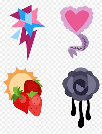 Cheezedoodle96 124 22 Cutie Marks - Inky Rose Cutie Mark