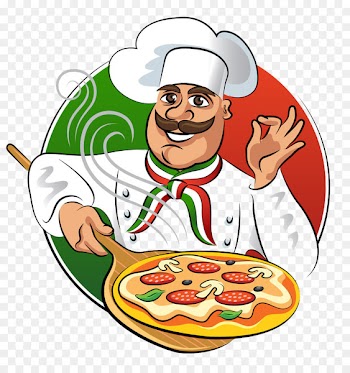 Chef Cooking Food Illustration - Chef Food Design 