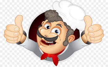 Chef Cooking Royalty-free Illustration - Hand-painted chef 
