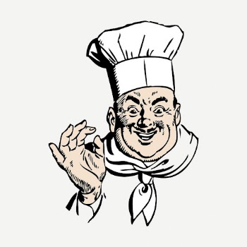 Chef drawing clipart, restaurant illustration | Free PSD - rawpixel