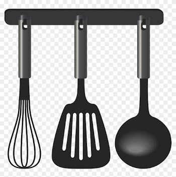 Chef Knife Clip Art Kit - Kitchen Utensils Clipart Png