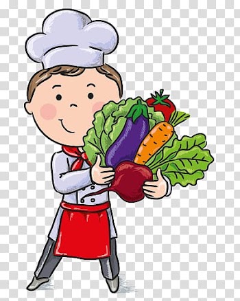 Chef Vegetable Cooking Food, vegetable transparent background PNG clipart