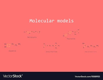 Chemical formulas of food and cosmetic vector image